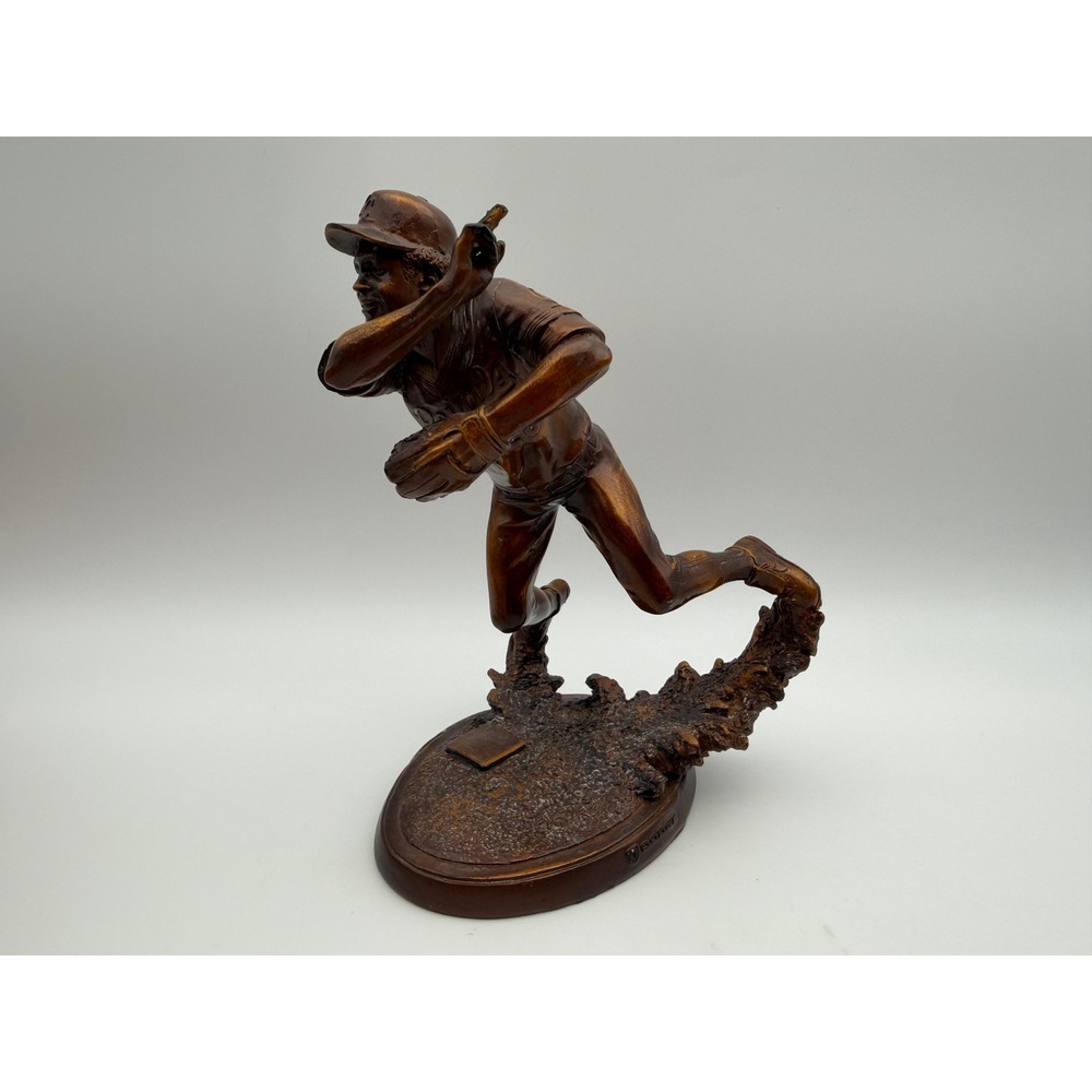 Frank White Kansas City Royals 2004 BD&A Bronze Tone Metal Baseball Figurine #20